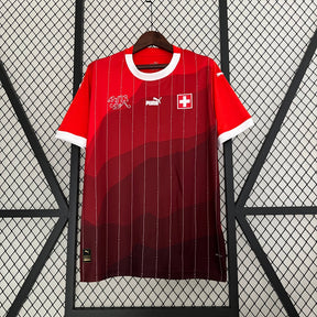 Camisa Suíça Home 2024/25 - Puma Torcedor Masculina - Vermelha