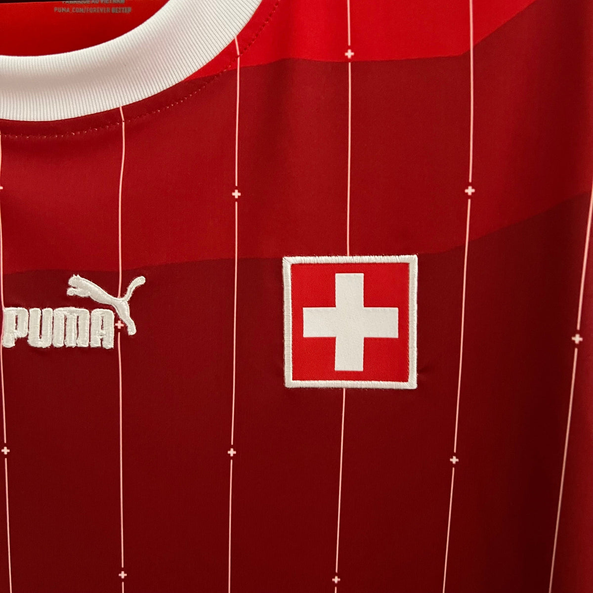 Camisa Suíça Home 2024/25 - Puma Torcedor Masculina - Vermelha