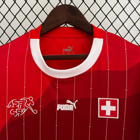 Camisa Suíça Home 2024/25 - Puma Torcedor Masculina - Vermelha